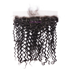 Raw Deep Curly Lace Frontal