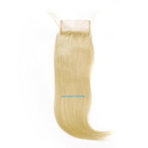 Fishscale Straight Silk Closure
